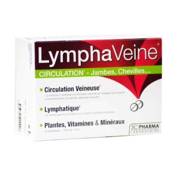 3 CHENES LYMPHAVEINE CIRCULATION 60 COMPRIMES