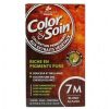 3 CHENES COLOR ET SOIN COLORATION PERMANENTE 7M BLOND ACAJOU 135 ML