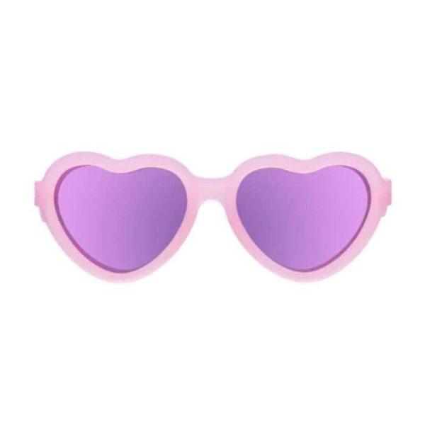 BABIATORS LUNETTE SOLAIRE POLARIZED COEURS VERRES MIROIR VIOLETTES AGE 0-2 ANS