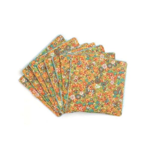 BAMBIDOU 8 LINGETTES ORANGE EMMA LIBERTY