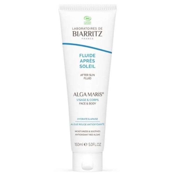 BIARRITZ ALGAMARIS FLUIDE APRES SOLEIL CERTIFIE BIO 150ML