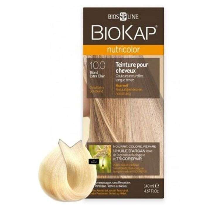 BIOKAP NUTRICOLOR 10.0 BLOND TRES CLAIR