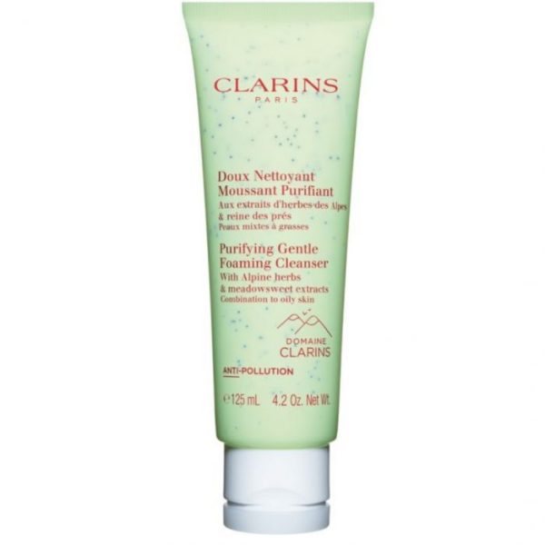 CLARINS DOUX NETTOYANT MOUSSANT PURIFIANT PEAUX MIXTE A GRACES 125 ML