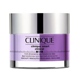 CLINIQUE SMART CLINICAL MD TRANSFORMEUR ANTI AGE MULTI DIMENSIONNEL DUO RESCULPTE+REVOLUMISE 50ML