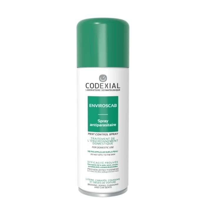 CODEXIAL ENVIROSCAB AEROSOL ANTIPARASITAIRE 200 ML