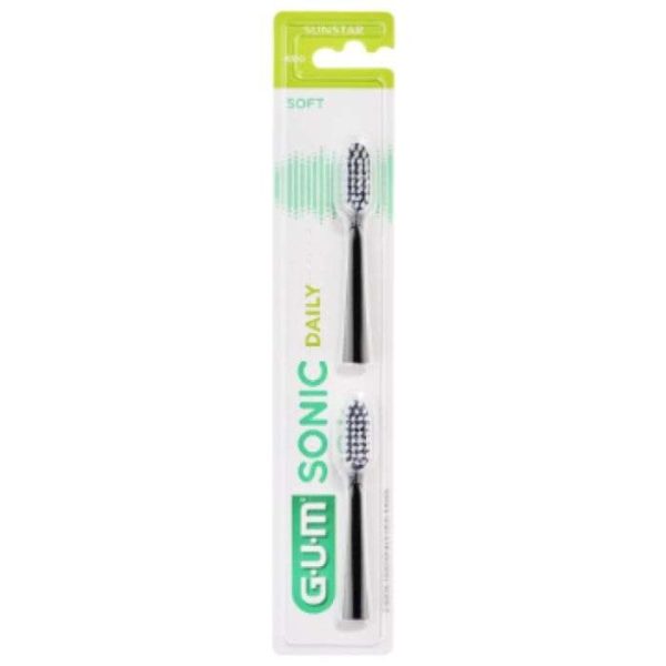 GUM SONIC DAILY SOFT 2 TETES DE RECHARGES REF 4110