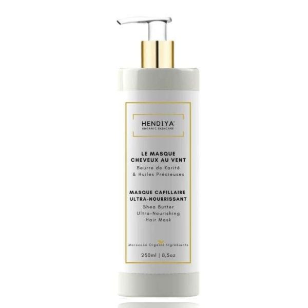 HENDIYA CHEVEUX AU VENT MASQUE CHEVEUX ULTRA NOURRISSANT REVELATEUR D'ECLAT 250 ML