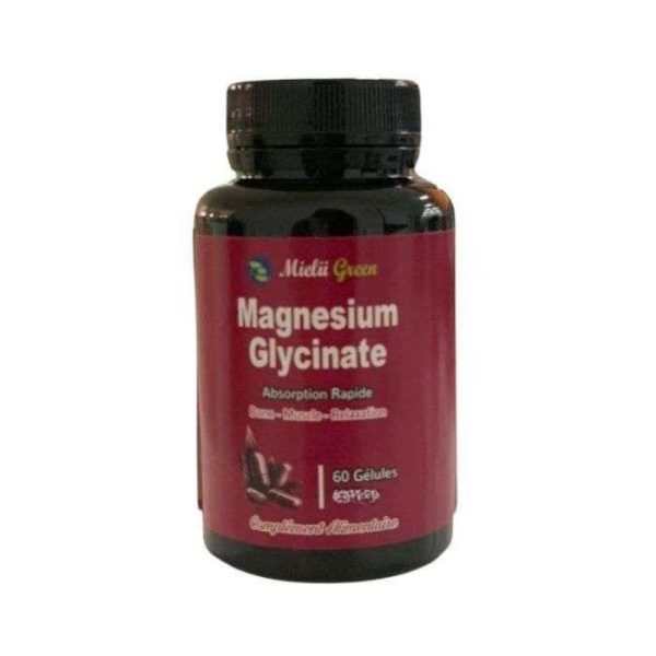 MIELII GREEN MAGNESIUM GLYCINATE 60 GELULES 300 MG