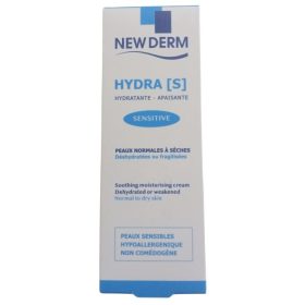 NEW DERM CREME HYDRA S SENSIBLE PEAUX NORMALES A SECHES 50 ML