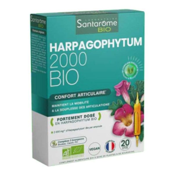 SANTAROME BIO HARPAGOPHYTUM 2000 20 AMPOULES