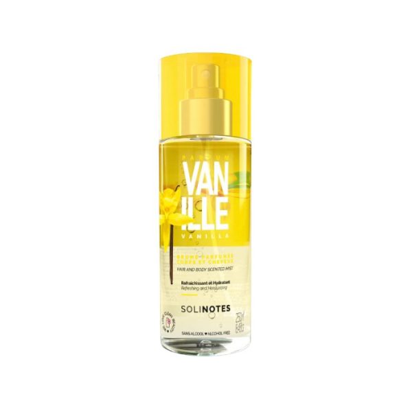 SOLINOTES BRUME PARFUMEE CORPS ET CHEVEUX VANILLE 250 ML