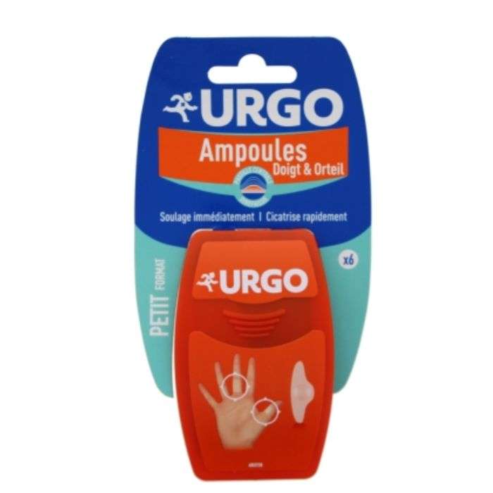 URGO AMPOULES DOIGT ET ORTEIL PETIT FORMAT * 6