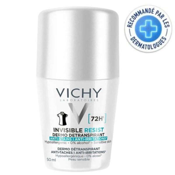VICHY DEODORANT DETRANSPIRANT 72 H INVISIBLE FEMME 50 ML
