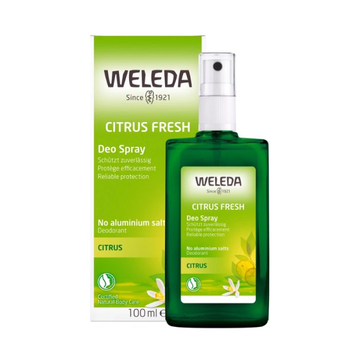 WELEDA CITRUS FRESH DEODORANT SPRAY 100 ML